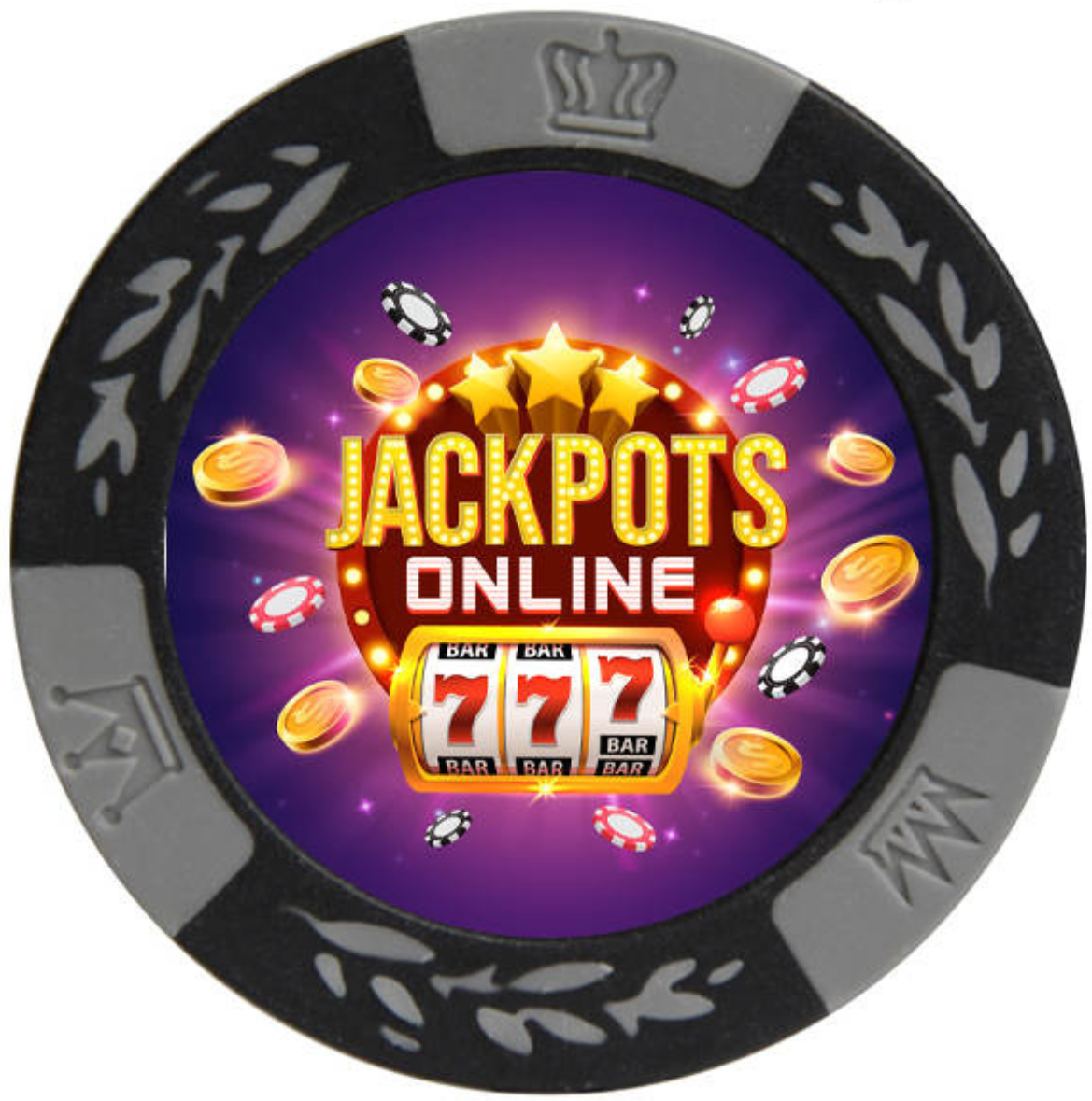 Jackpotsonline Luck Major Chip - Fireball Clay Poker Chip Good Luck