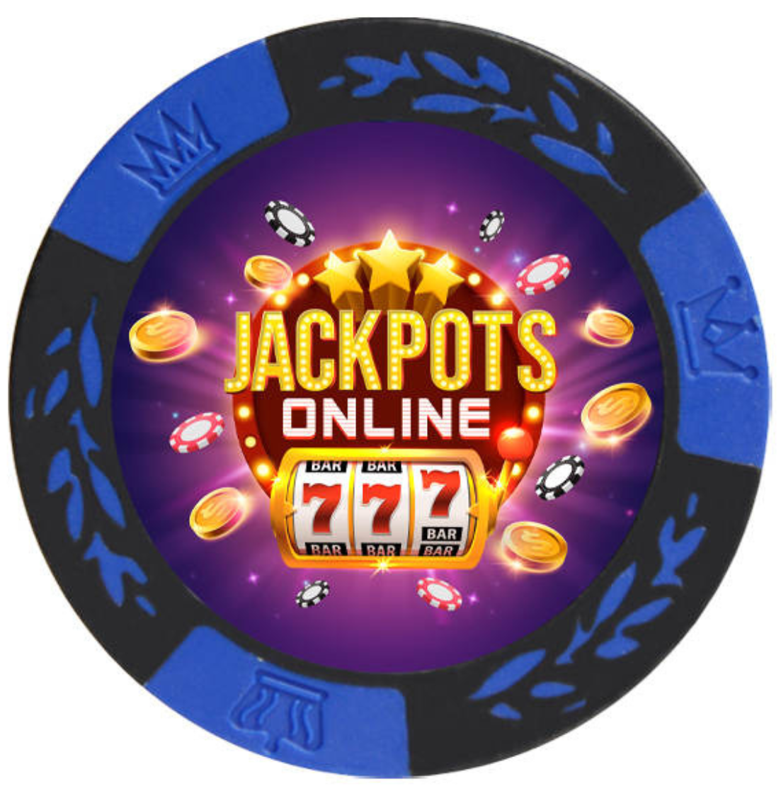 Jackpotsonline Luck Major Chip - Pearl Clay Poker Chip Good Luck